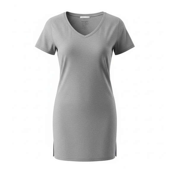 Lusome' Large Gray Sleep Shirt - Picture 2 of 4